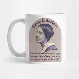 Susan B. Anthony Portrait and Quote Mug